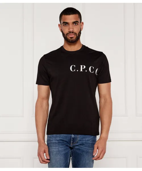 

Футболка Regular fit C.P. Company, черный