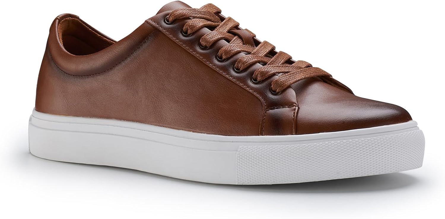 

Мужские повседневные кроссовки Ferro Aldo, Гибридные оксфорды и классические модели низкого кроя, Модные обувь на шнуровке, 3. Cognac [Arden]