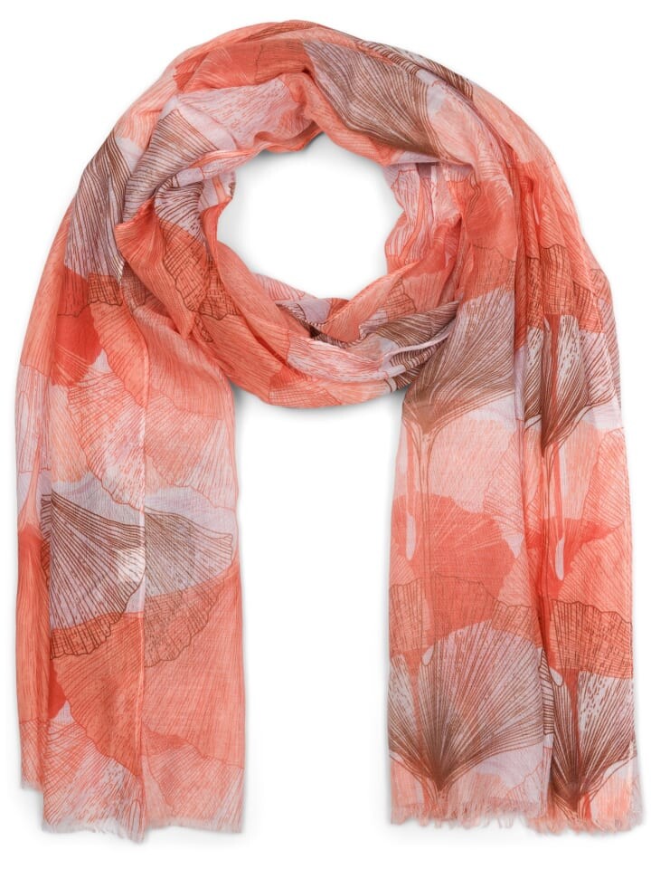 

Шарф styleBREAKER, цвет orange/braun