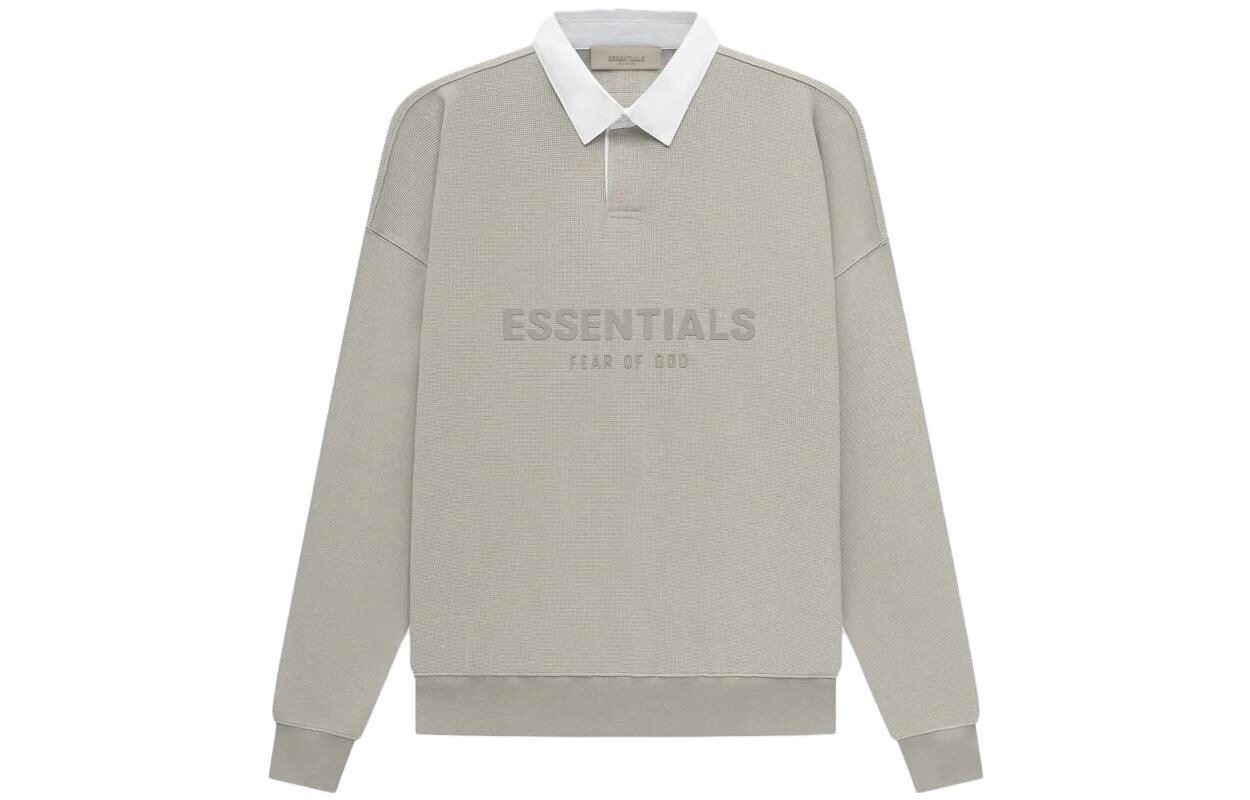 

SS23 Рубашка поло мужская Seal Grey Fear Of God Essentials, серый