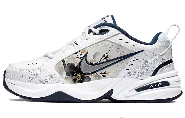

Кроссовки Nike Air Monarch 4 Chunky Sneakers Unisex Low-Top White Blue, Белый, Кроссовки Nike Air Monarch 4 Chunky Sneakers Unisex Low-Top White Blue