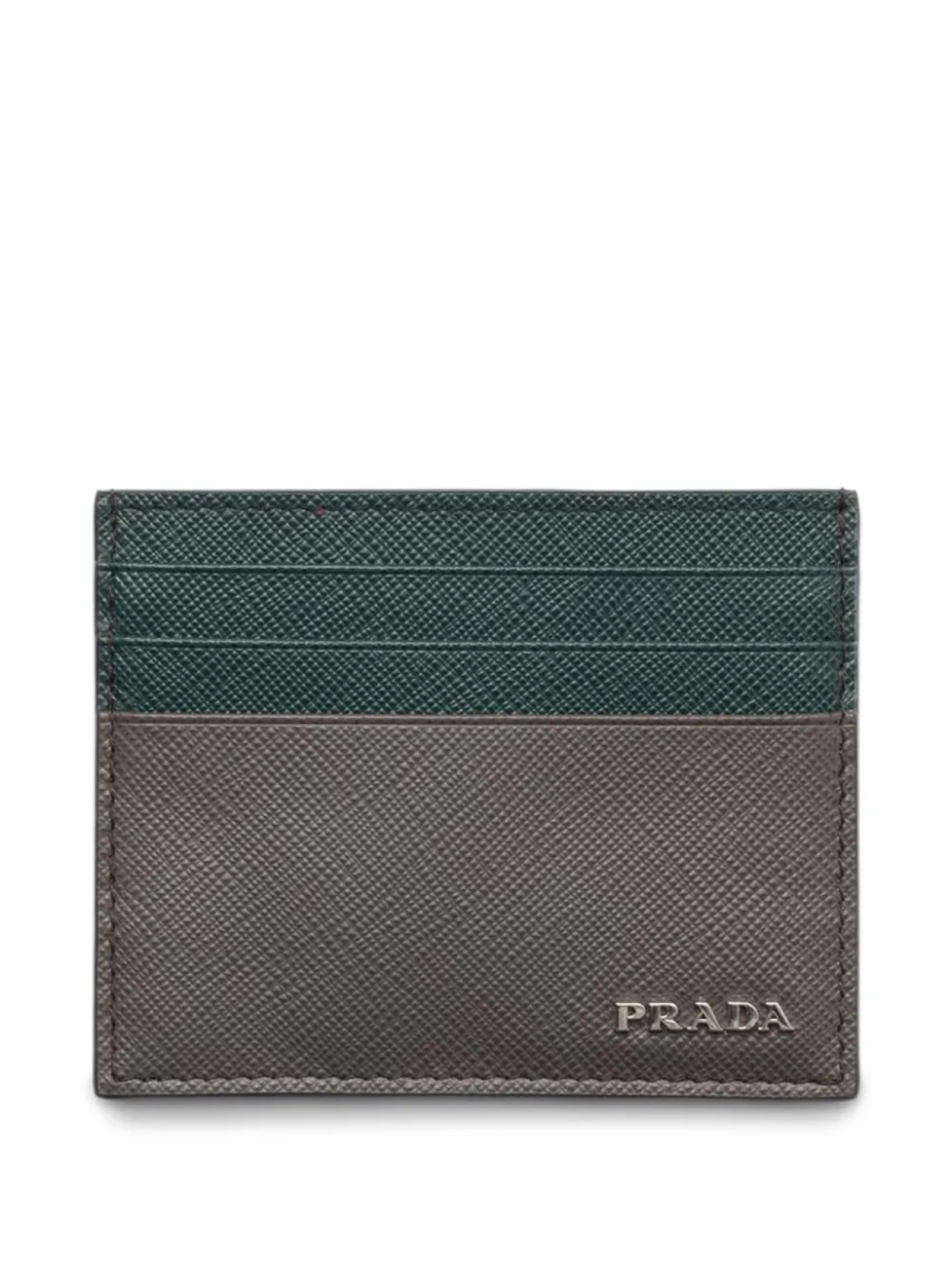 

Prada картхолдер в двух тонах, серый