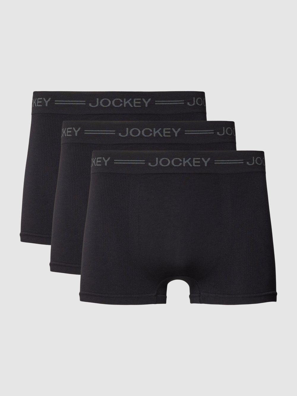 

Боксеры в упаковке по 3 шт. с этикеткой на поясе, модель «EVERYDAY SEAMLESS» Jockey, черный
