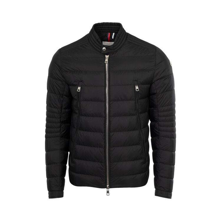 

Куртка Moncler Amiot Biker Jacket Black, черный