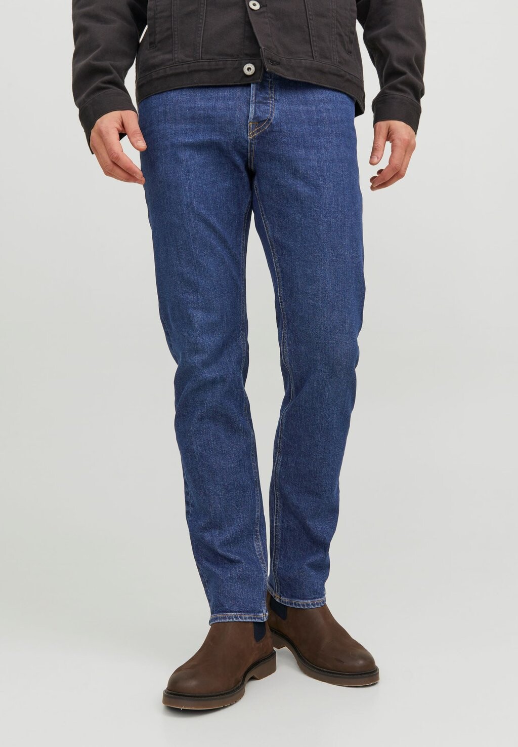 

Джинсы Baggy JJIMIKE JJORIIGINAL Jack & Jones, синий деним