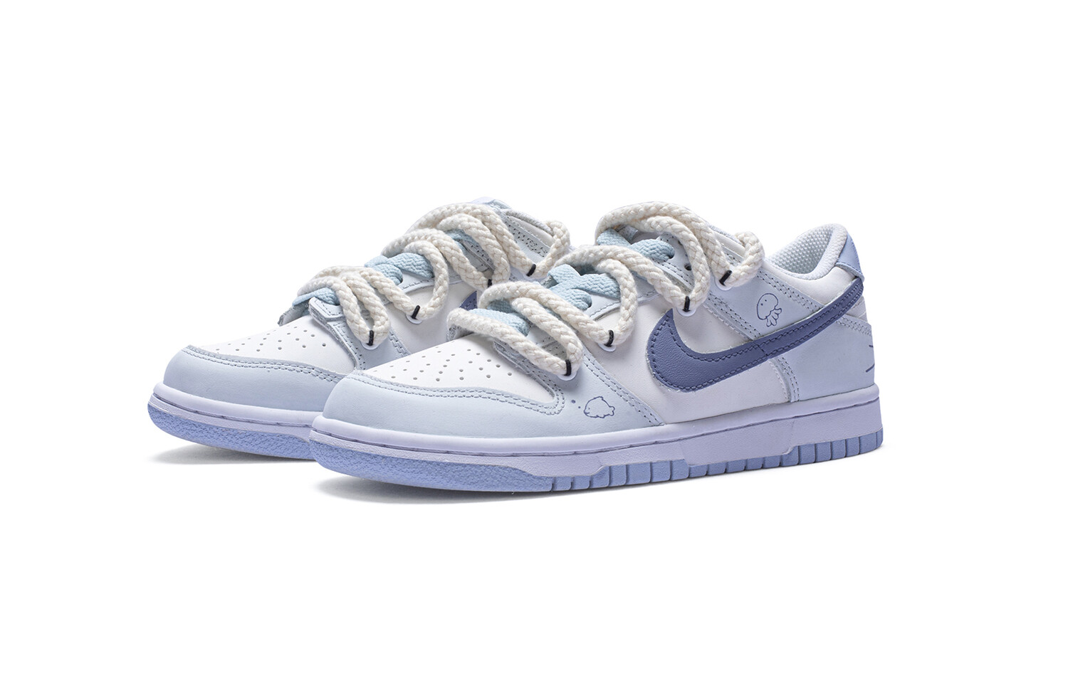 

Женские кроссовки для скейтбординга Nike Dunk, Light Blue