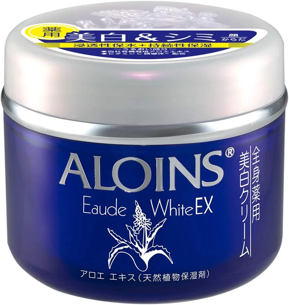 Крем для тела отбеливающий ALOINS Eau de Cream White EX 180 г Aloins Cosmetics