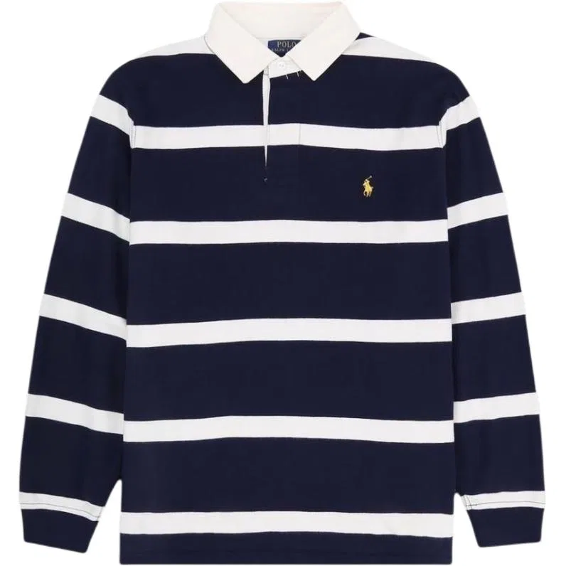 Поло Polo Ralph Lauren Slim Fit Marine Blue