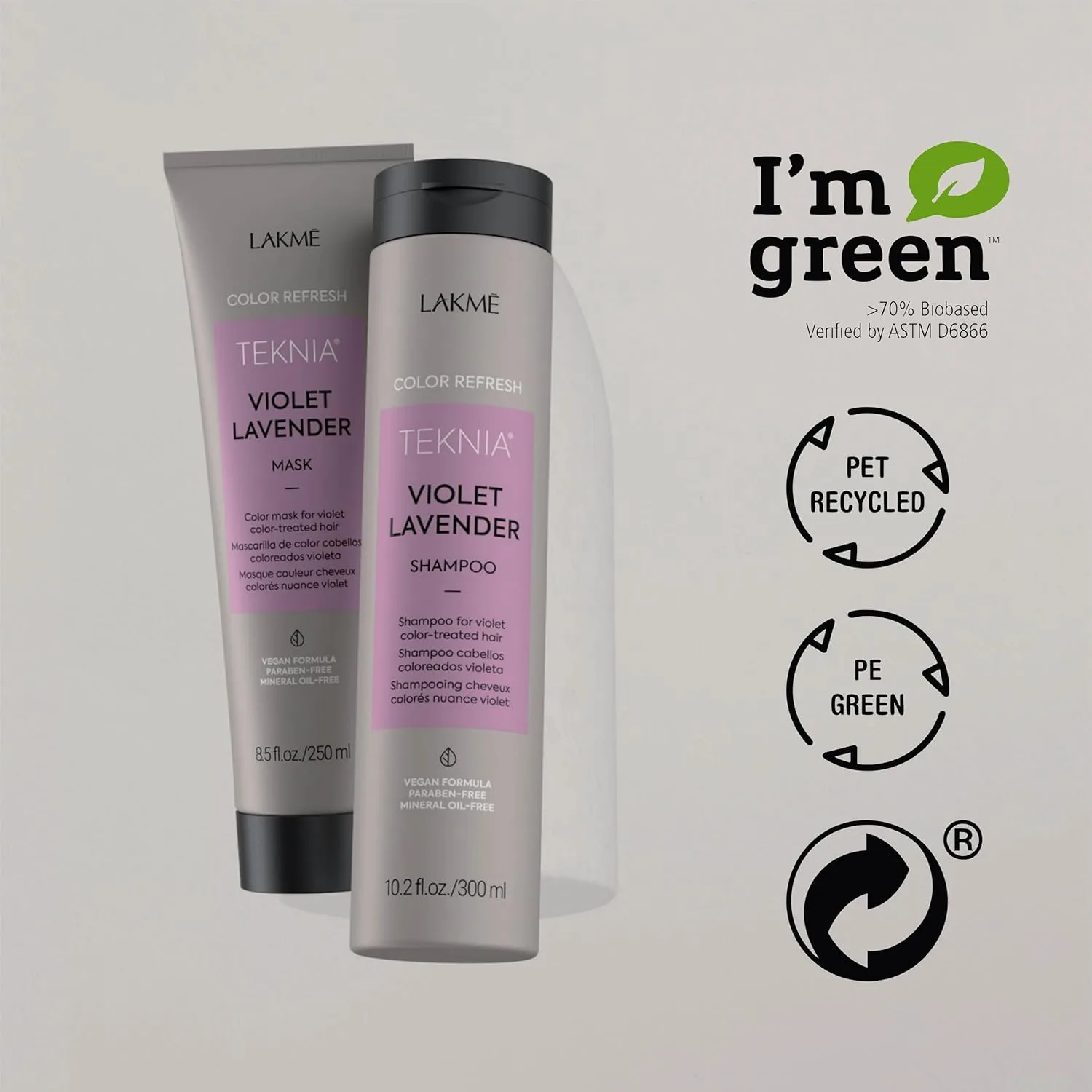 Шампунь LAKMÉ Teknia Color Refresh, шампунь для окрашивания волос., Black — фото 4