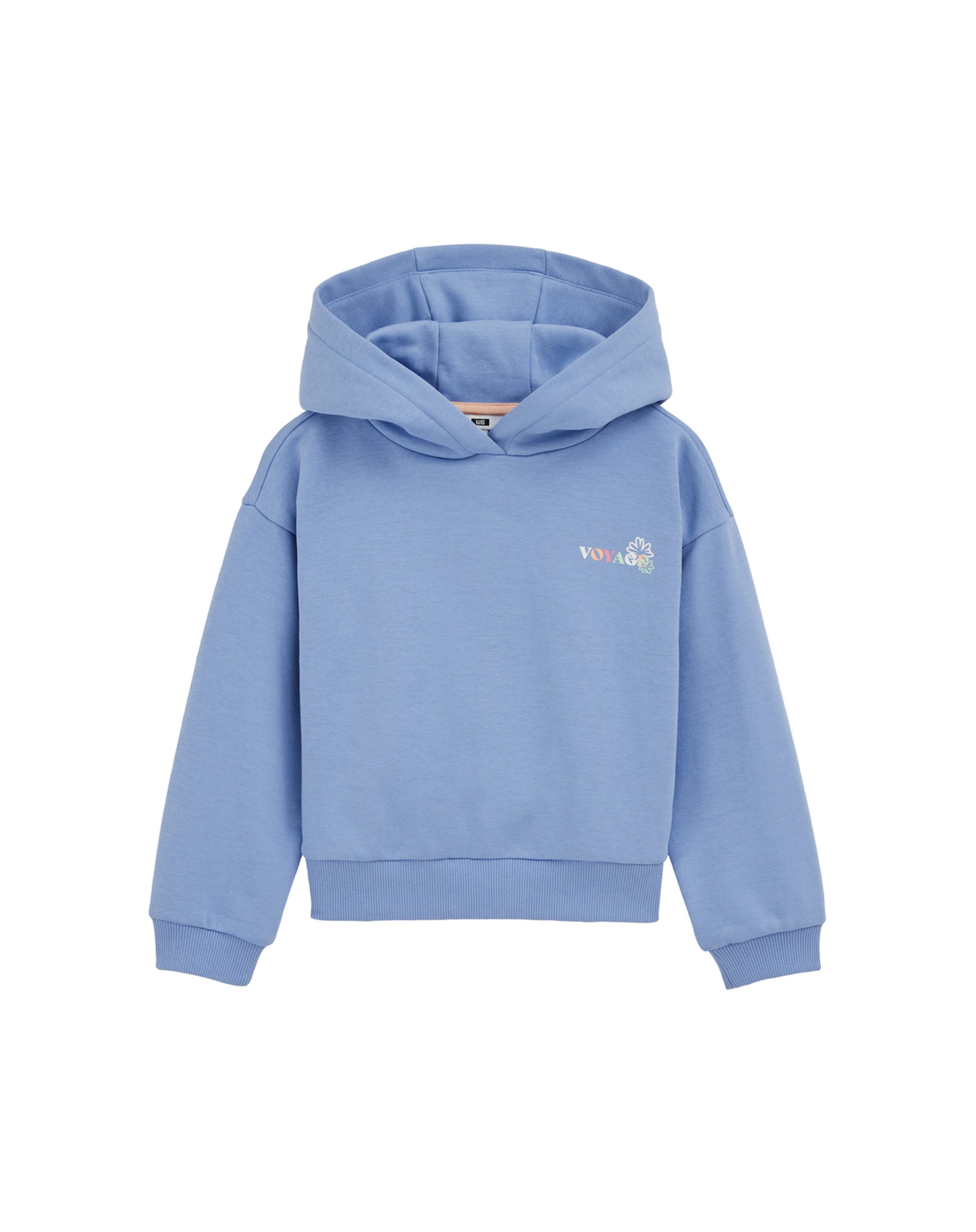 

WE Fashion Худи на молнии в фиолетовом цвете