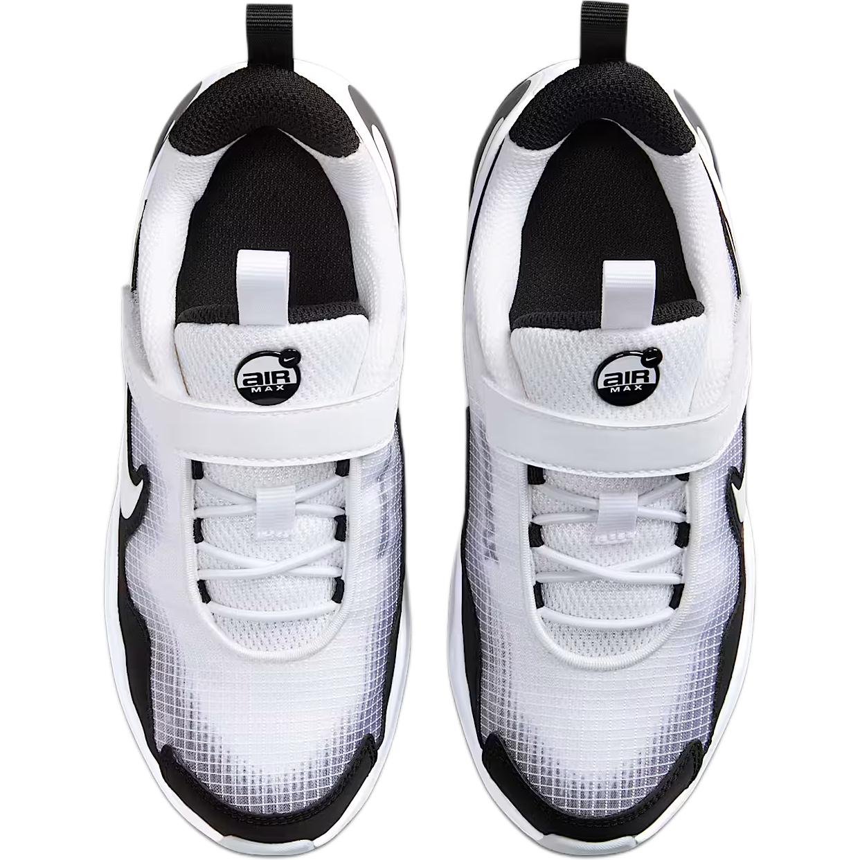 Nike Кроссовки Air Max Nova Abrasion Resistant Low Top Kids Lifestyle White/Black/Wolf Gray для детей 3-7 лет — фото 4