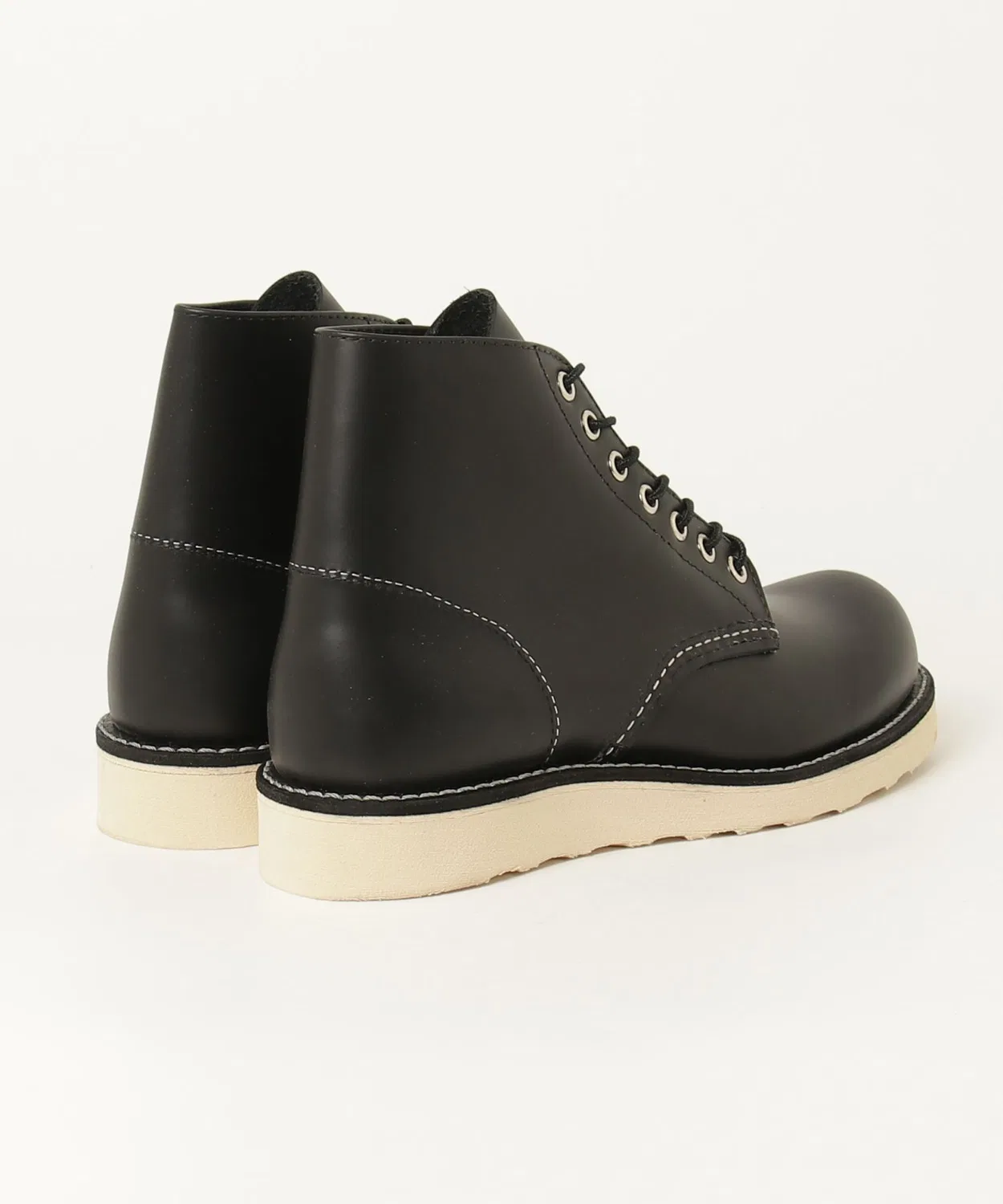 Ботинки классические Red Wing 8165 Black 6 дюймов Round — фото 2
