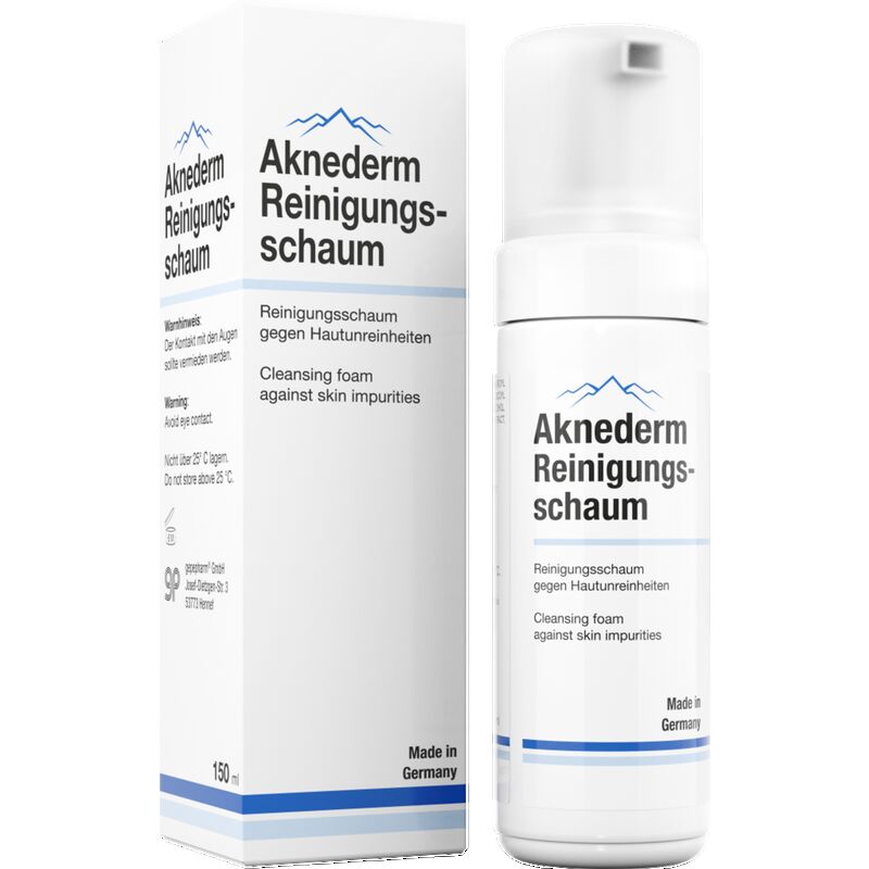 

Очищающая пенка от загрязнений кожи Aknederm, 150 ml