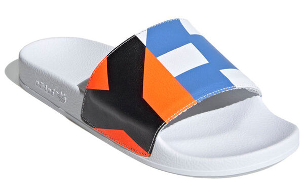 Модные сандалии и 3 тапочки adilette унисекс Adidas, белый — фото 4
