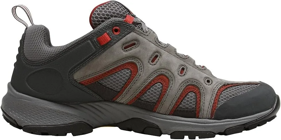 Низкие мужские кроссовки Timberland Ledge из кожи и ткани с сетчатым верхом Hyper Mesh, серый — фото 3