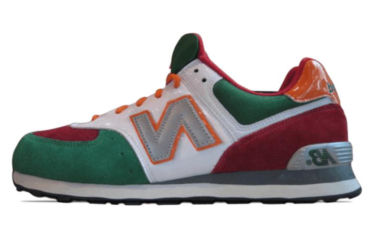 574 7 Eleven New Balance, зеленый