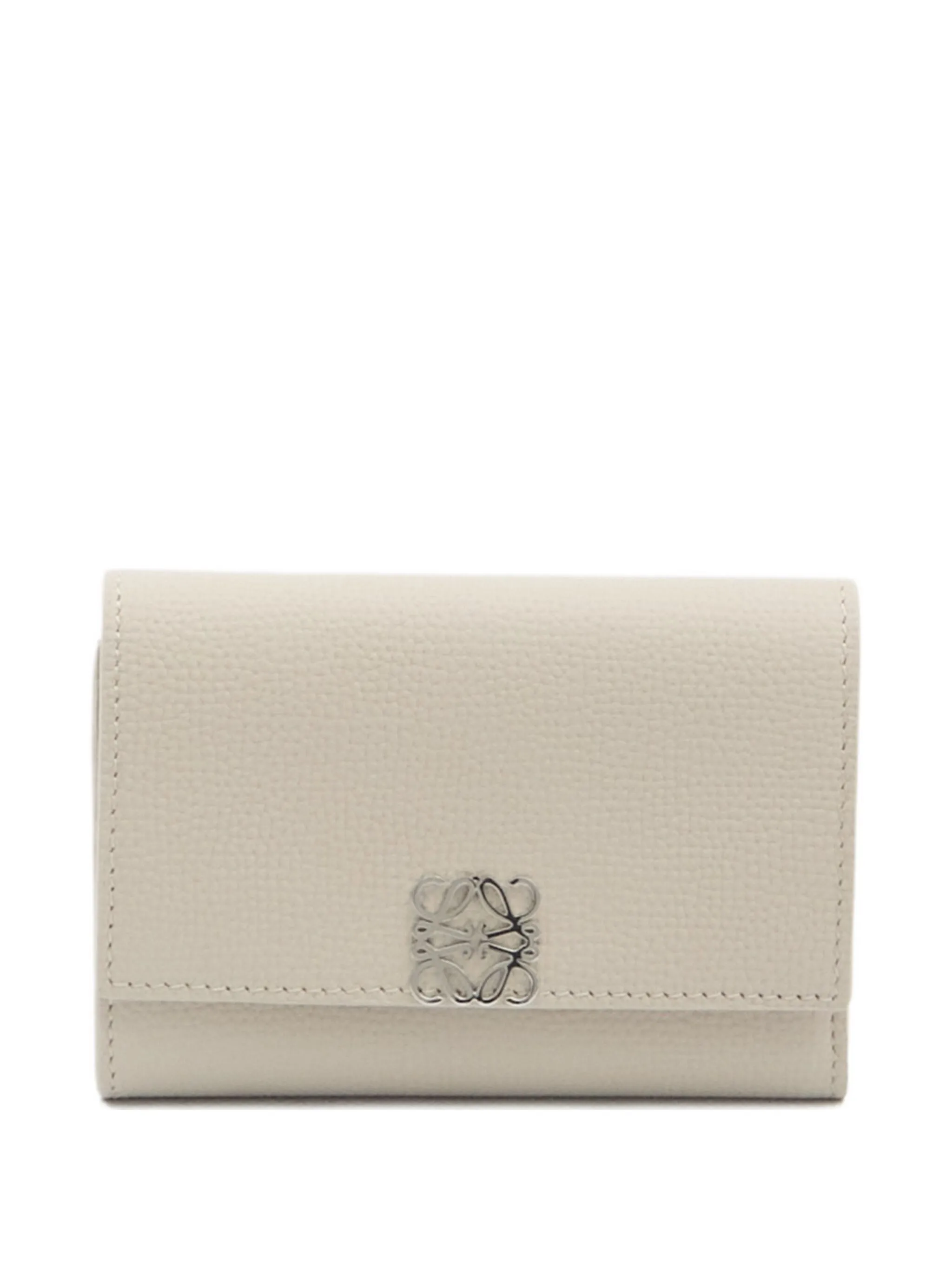 

Кошелек с логотипом Anagram Loewe, бежевый