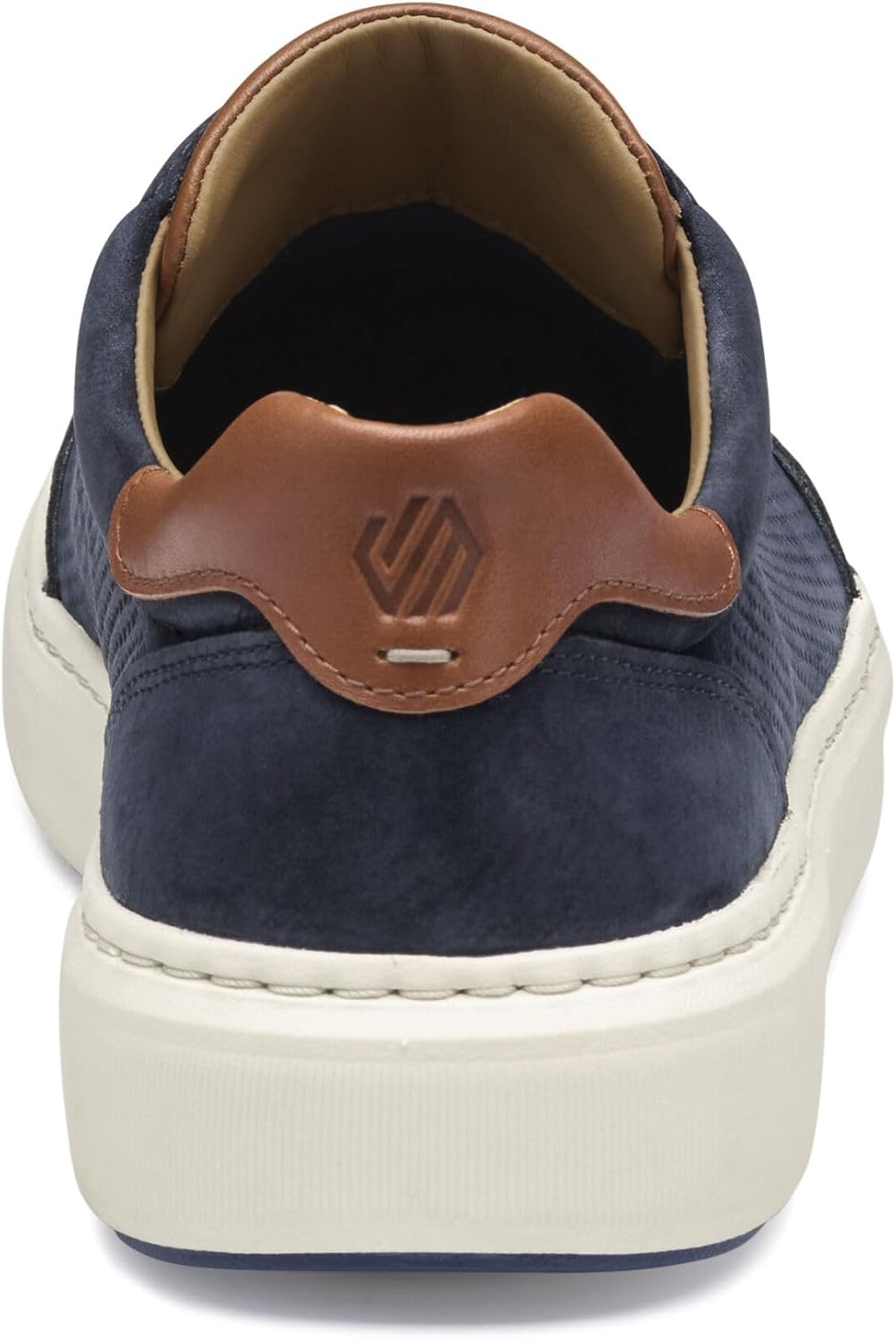 Кроссовки Johnston Murphy Anders Lace to Toe Emboss Johnston & Murphy, Navy Nubuck — фото 3