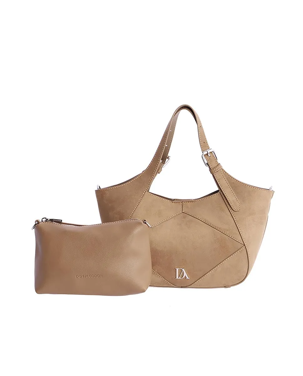 

Женская сумка Iceland на магните Don Algodón, коричневый