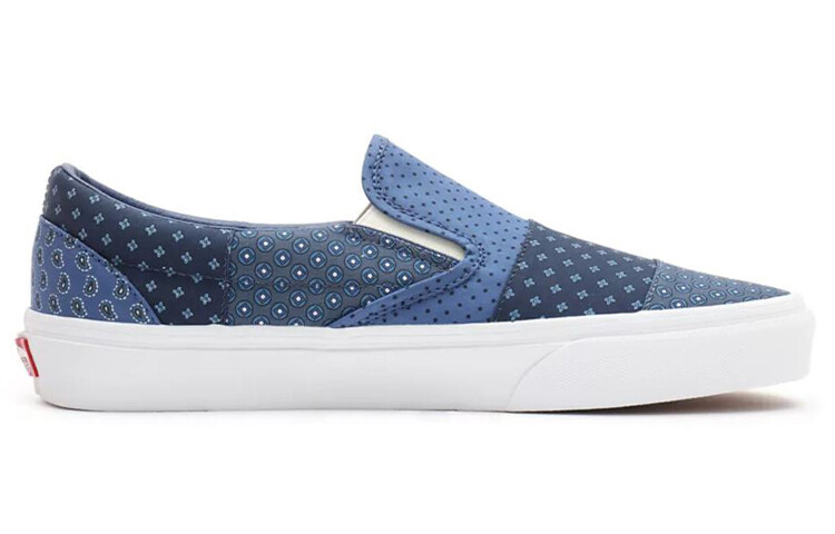 

Кроссовки Vans Slip-on Series Skateboard Shoes Unisex Low-Top Blue