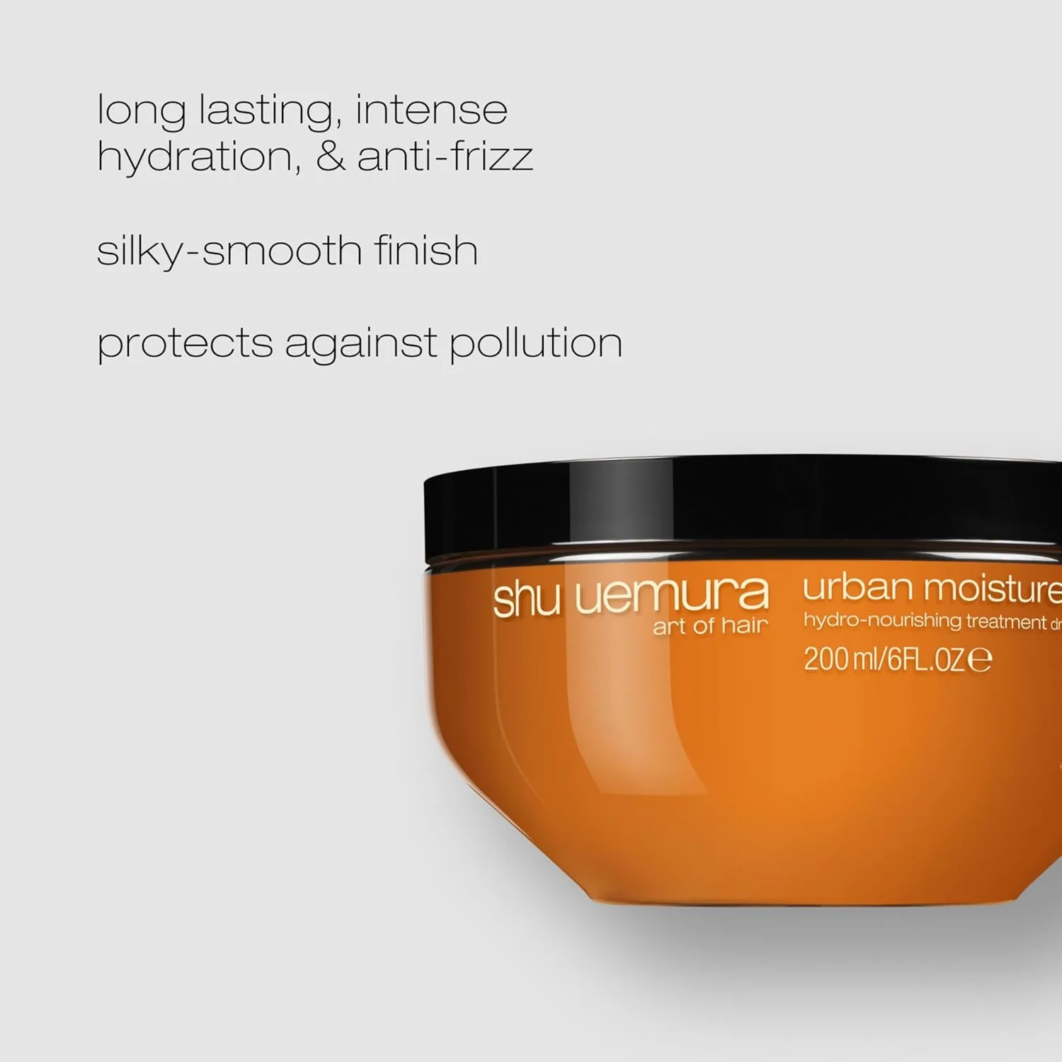 Shu Uemura Art of Hair Urban Moisture Deep Hydration Treatment Mask - питает, разглаживает и придает блеск сухим волосам, 170 мл, Red — фото 3