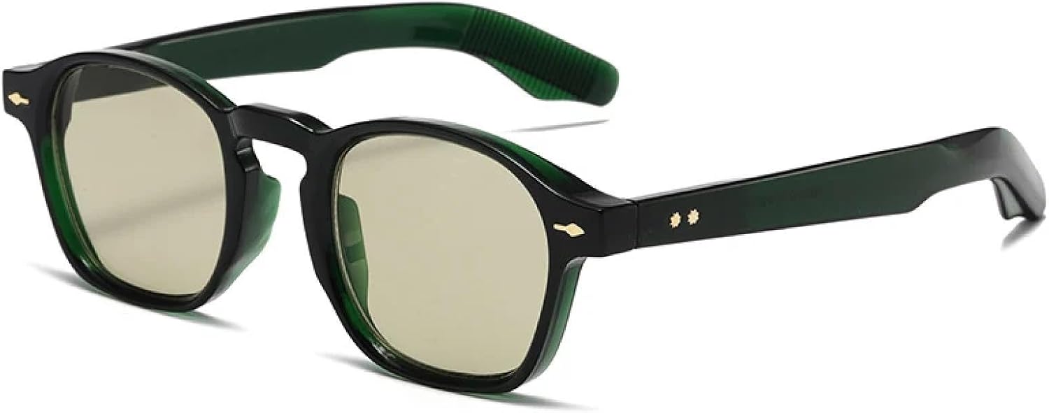 

Солнцезащитные очки с защитой UV400 | Мужские и женские очки с градиентными линзами цвета «рисовый ноготь» | Яркие линзы для занятий спортом на открытом воздухе и вождения DSVIGF, Green