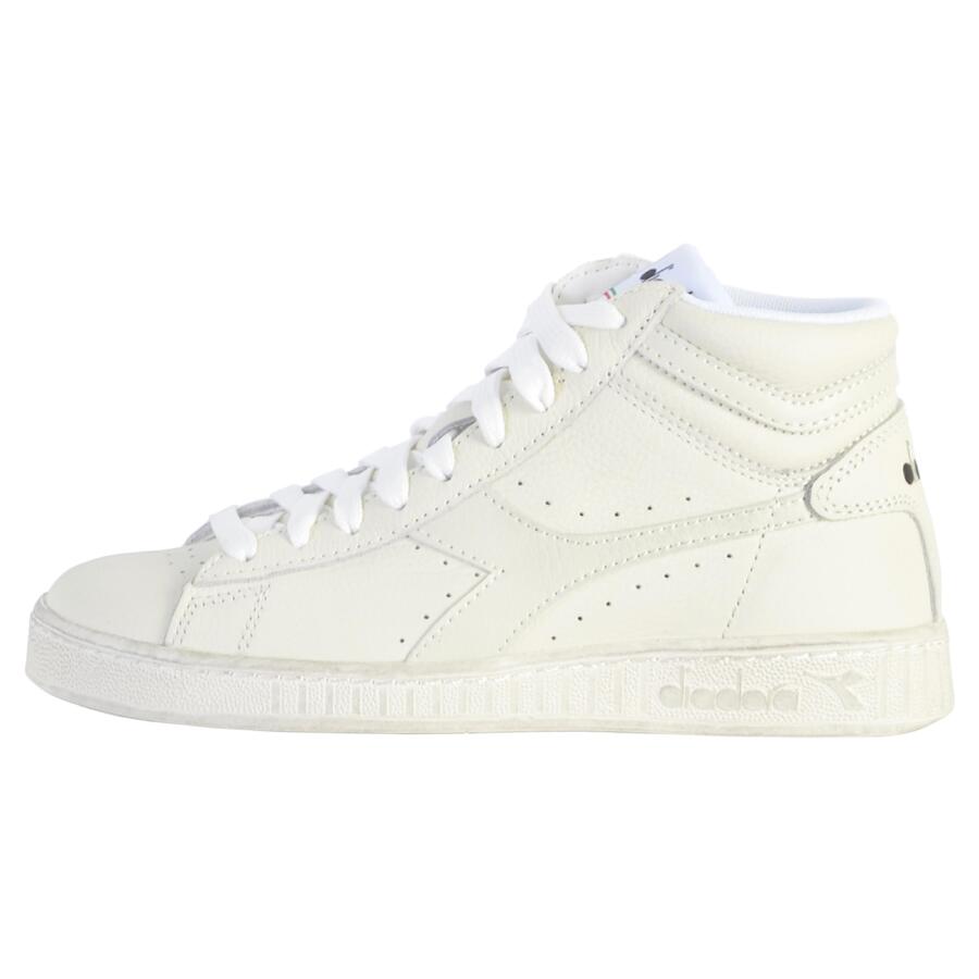 Кроссовки Diadora Game L High Waxed C6180 White/White/White Adults