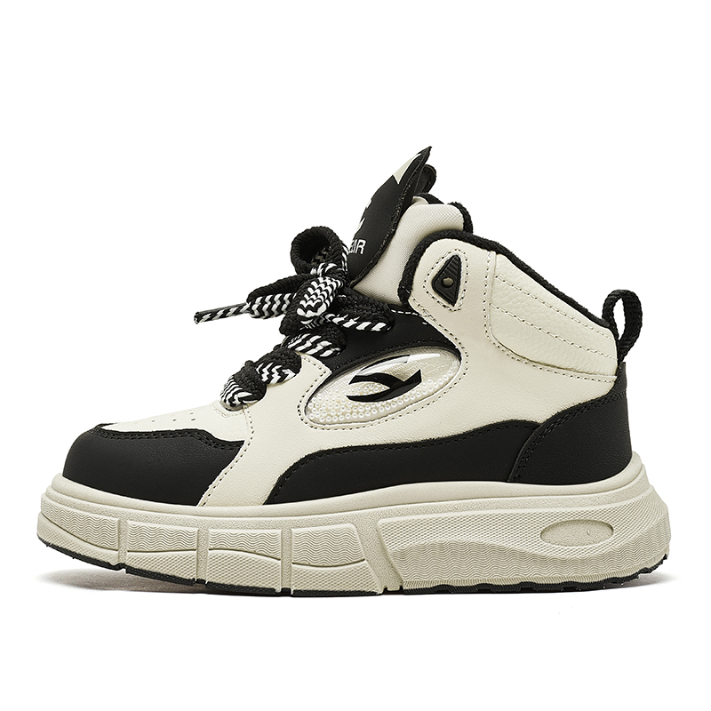 

Нескользящие теплые детские кроссовки для скейтбординга HOBIBEAR, хаки/черный