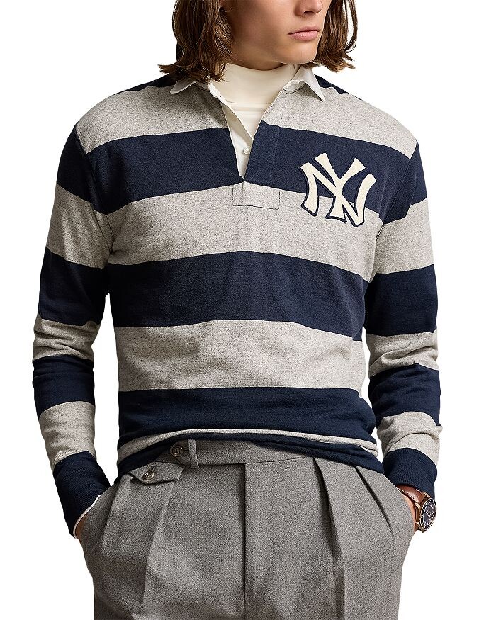 

Рубашка классического кроя в полоску для регби Polo Ralph Lauren, мультиколор