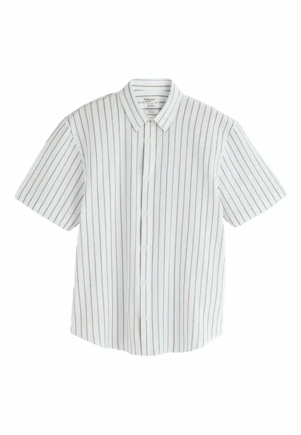 Рубашка Next Regular Fit Seersucker Short Sleeve Smart Shirt, нейтральный