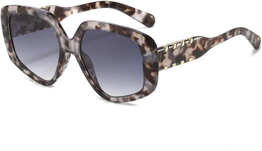 

Роскошные солнцезащитные очки овальной формы с градиентным переходом цвета для женщин, металлические кольца желейного цвета для мужчин, солнцезащитные очки UV400 SZVVBKK, Grey