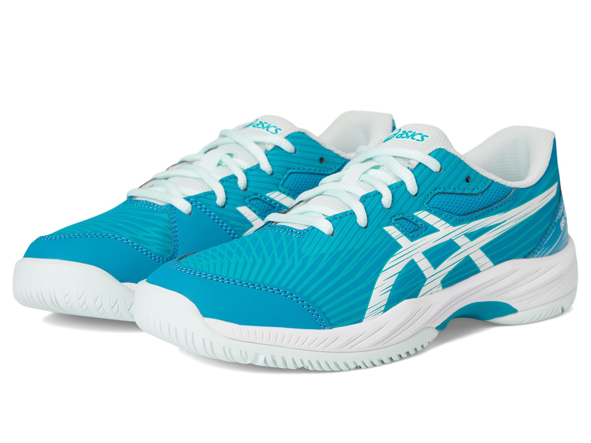 

Кроссовки ASICS Kids Gel-Game 9 GS, цвет Teal Blue/White