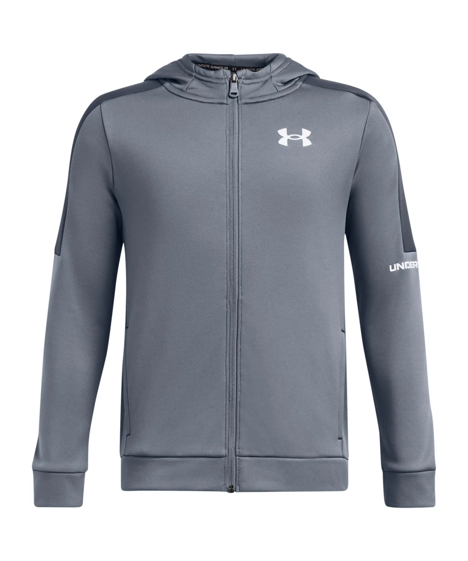 Толстовка на молнии UA Armour Fleece (для тренировок/детская)
