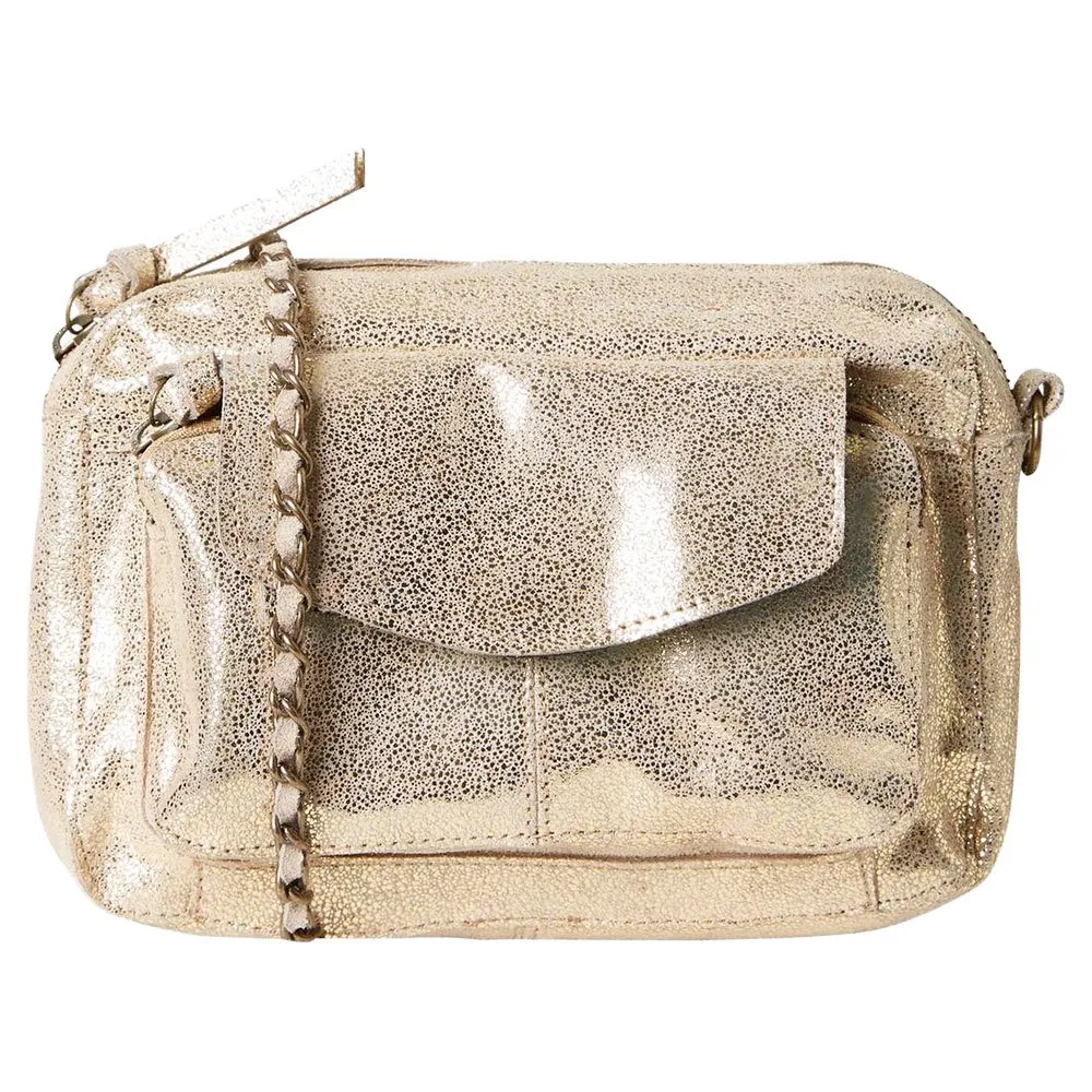 

Сумка Pieces Naina Leather, золотой