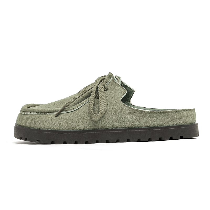 

TELENT Мужские бесшумные противоскользящие закрытые тапочки с устойчивостью к истиранию зеленые, цвет Green