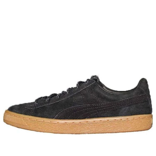 

Кроссовки basket classic winterized 'black gum' Puma, черный