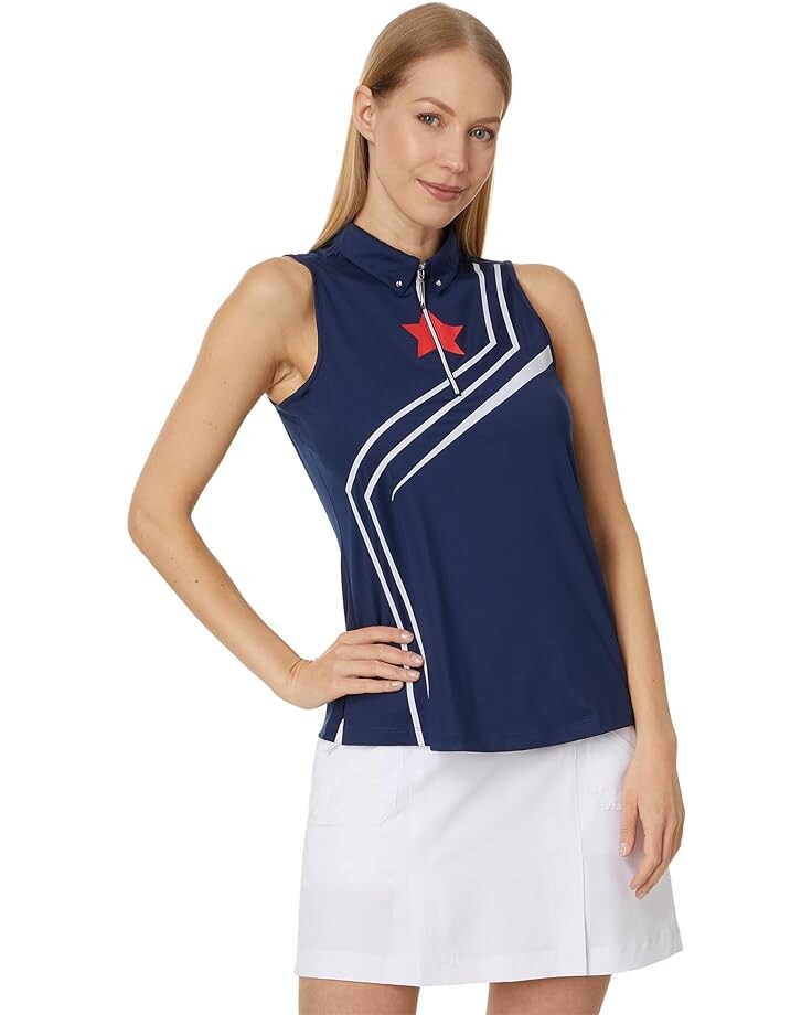 

Топ Jamie Sadock Spirit Of America Sleeveless, цвет Moonlit