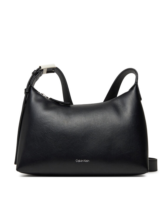 

Сумочка Hardware Strap Medium Crossbody K60K613028 Calvin Klein, черный