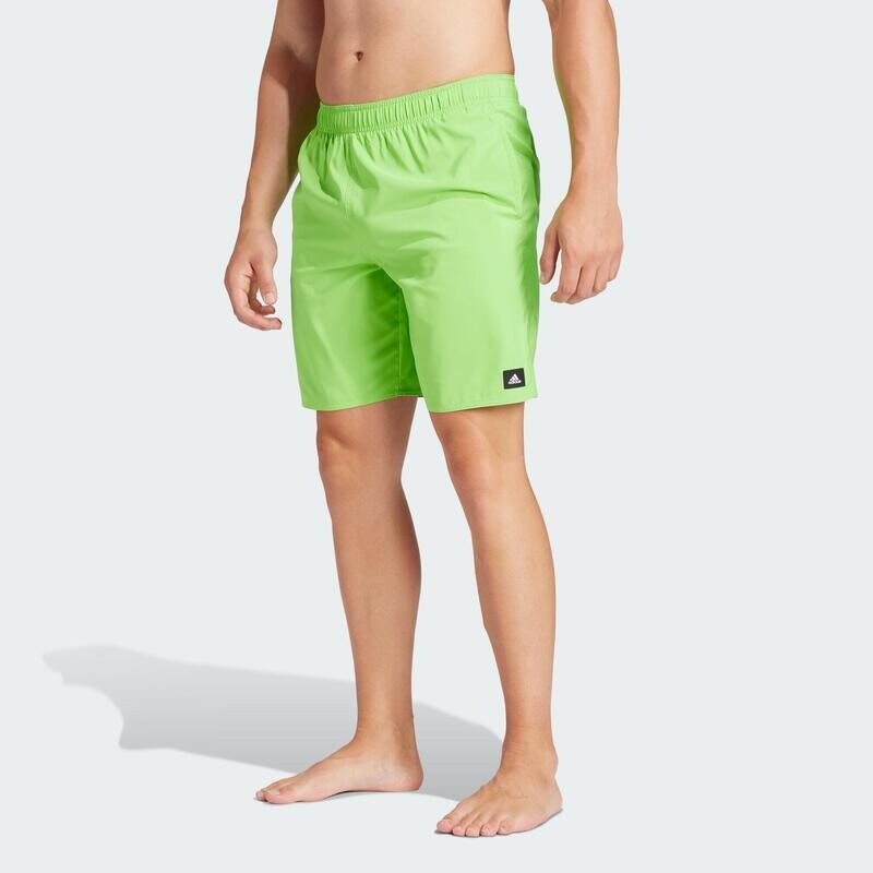 

плавки-шорты классической длины Solid CLX ADIDAS, цвет weiss