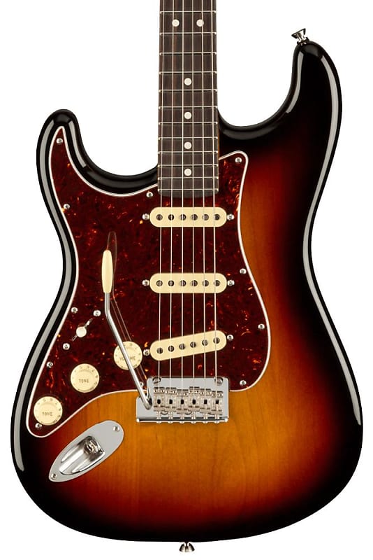 

Электрогитара Fender American Professional II Stratocaster Left-Hand, Rosewood Fingerboard - 3-Color Sunburst