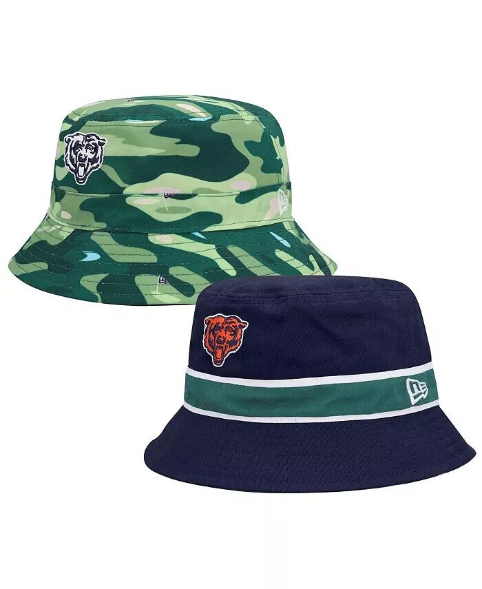

Мужская двусторонняя панама Chicago Bears темно-синего цвета New Era