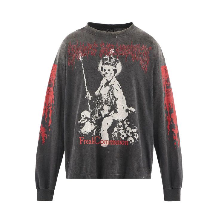 

Футболка Saint Michael Saint is a Kiss Tee, Black