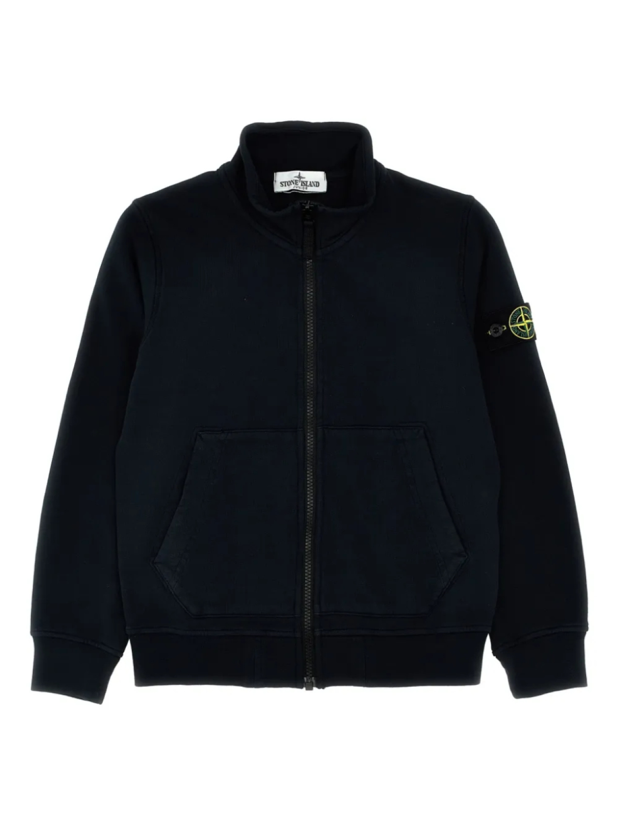 

Stone Island Junior толстовка с нашивкой Compass, синий
