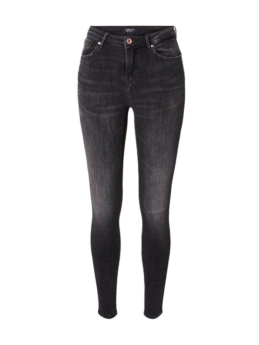 

Джинсы скинни ONLY Skinny Jeans ONLPOWER, черный деним