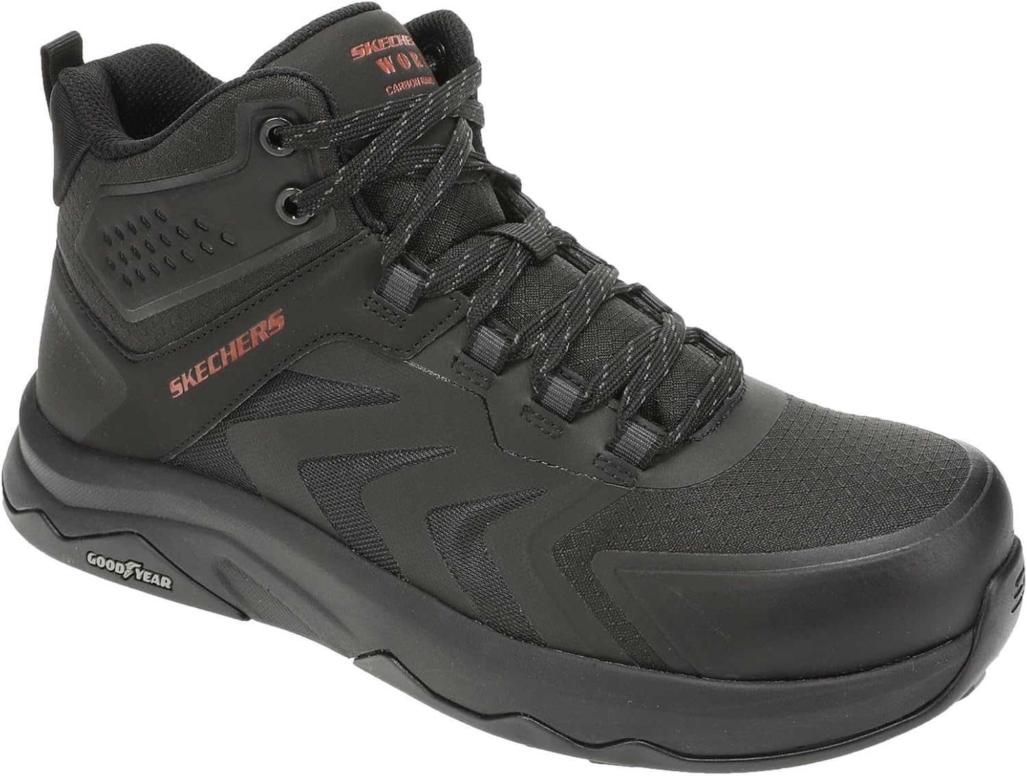 

Мужские кроссовки Skechers Speed-Flex Trekker с защитным носком, черный