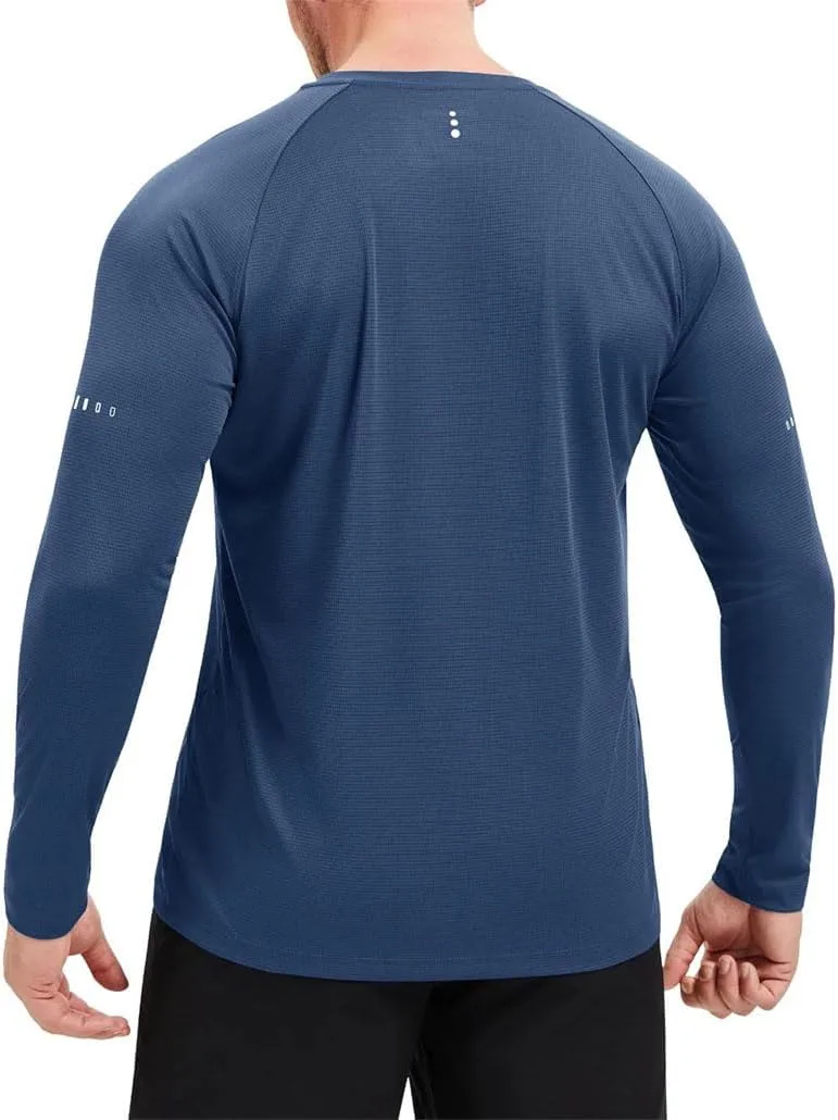 Мужская футболка с длинным рукавом для защиты от солнца Dry Fit — фото 2