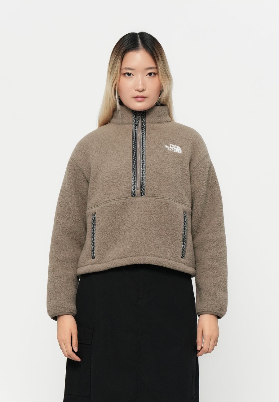 

Джемпер The North Face W TNF FLEESKI 1/4 ZIP PO, Mocha Brown/Brown