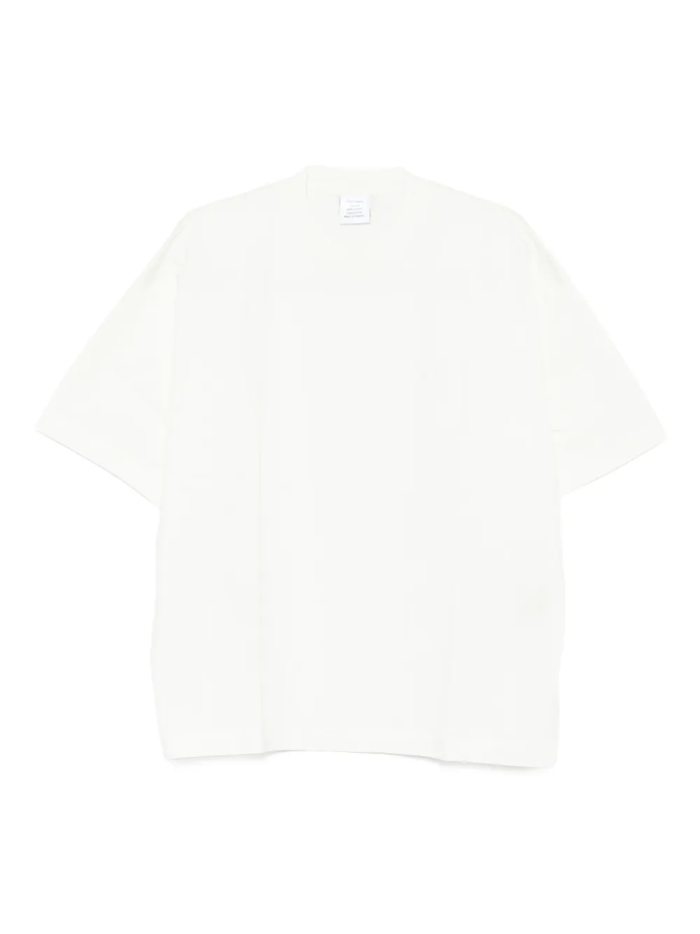 

Футболка с короткими рукавами VETEMENTS, белый