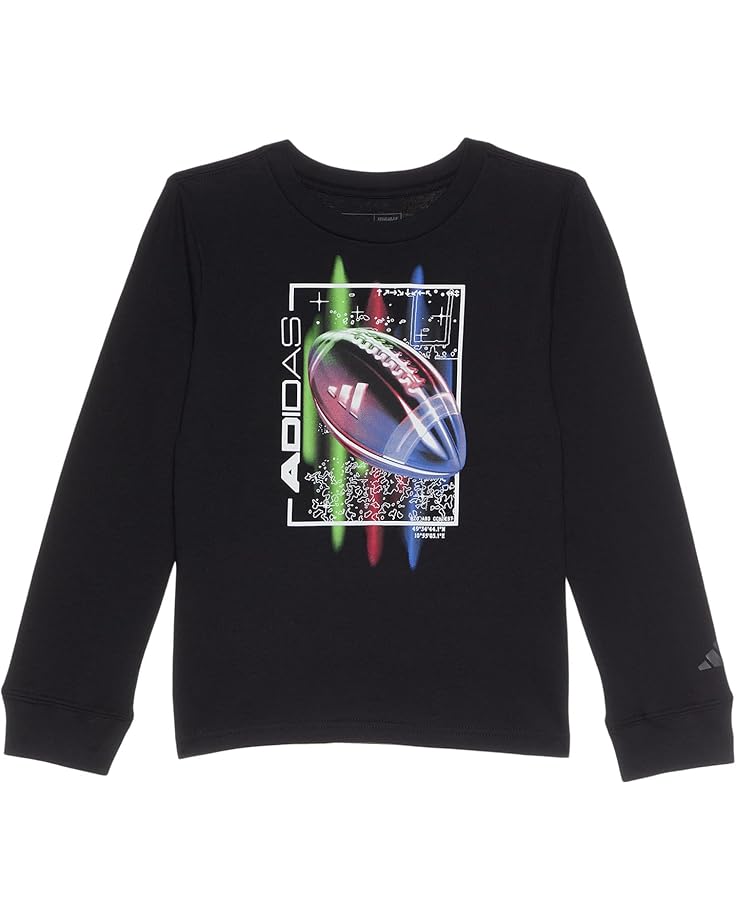 

Лонгслив adidas Kids Football Energy Long Sleeve Tee, цвет Black With Multicolor