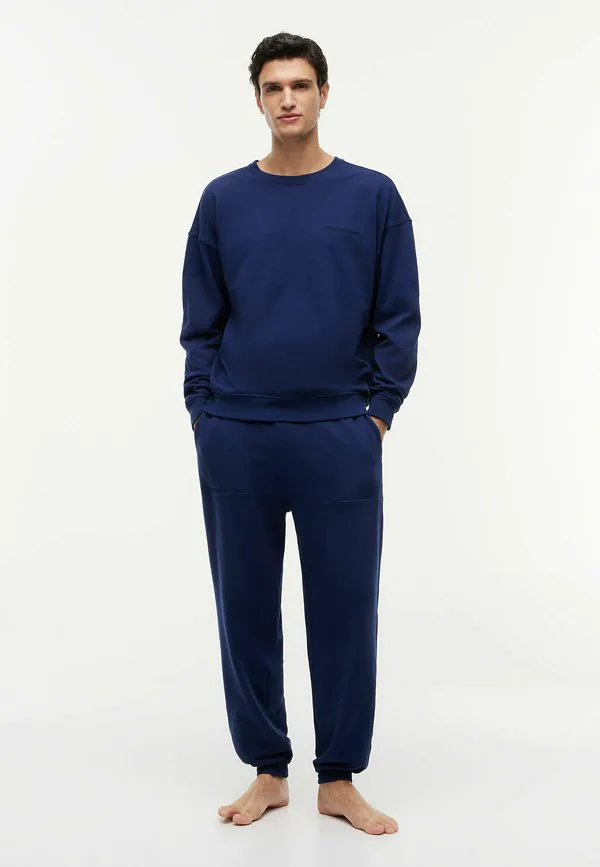 Основной логотип, спортивная пижамная футболка для отдыха Tommy Hilfiger, Preppy Navy — фото 2
